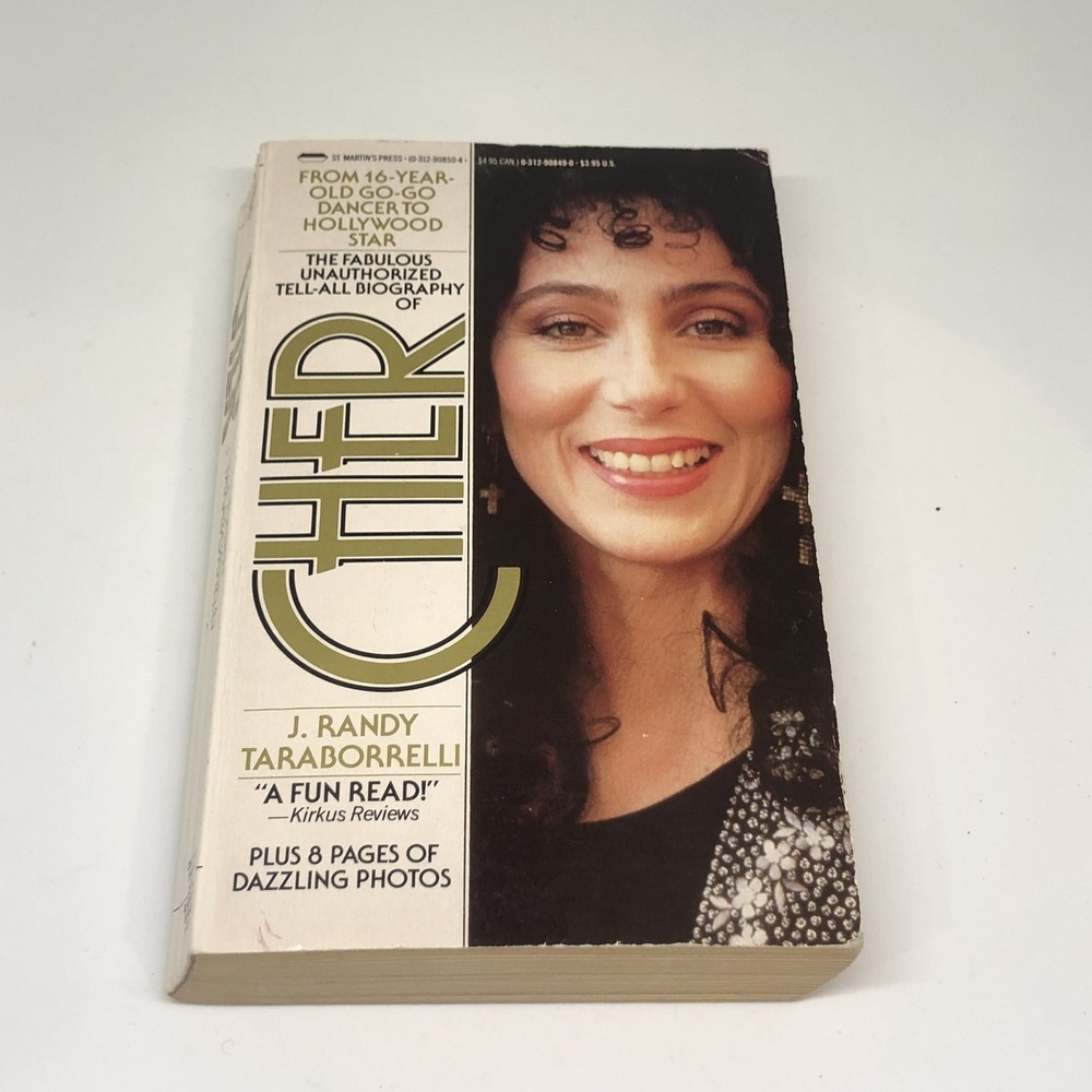 Cher Unauthorized Tell All Biography Paperback St Martins Press 1987